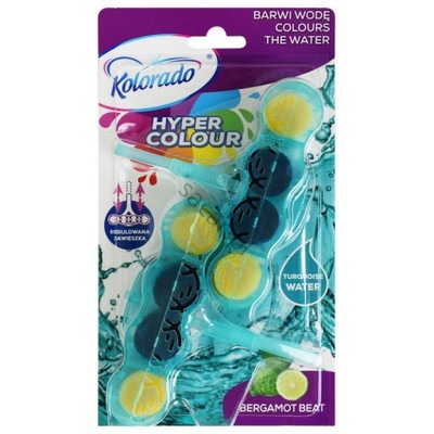 KOLORADO KOSTKA WC HYPER COLOUR BERGAMOT BEAT2X45G