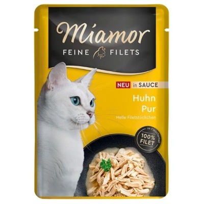 MIAMOR F.FILETS SASZETKA KURCZAK W SOSIE 100G
