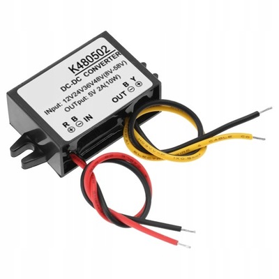 DC-DC 12V/24V/36V/48V to 5V 2A Converter