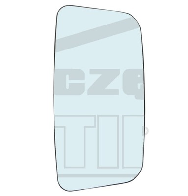 Вкладиш дзеркала scania 4/r 435x205 підігріваємий l/p фото №1