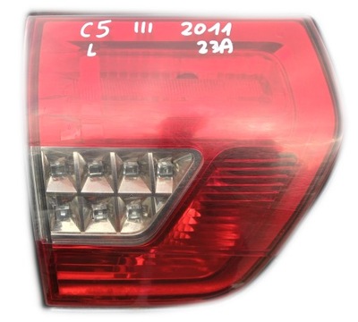 Citroen c5 iii лампа лівий задня ліва кришка багажника w кришка фото №1