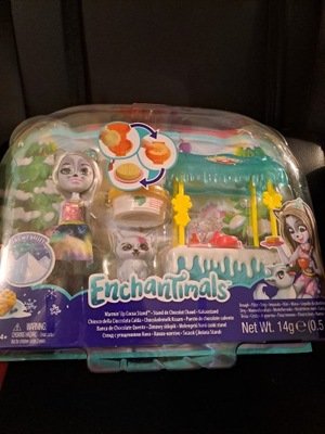 Lalka Mattel Enchantimals zimowy sklepik GJX37