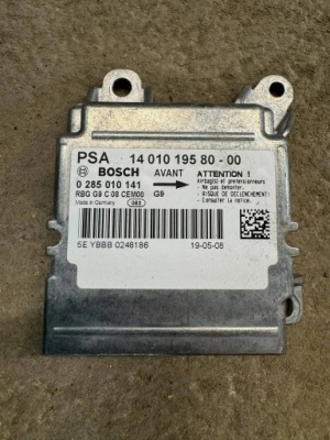 Модуль датчик подушка безпеки citroen jumpy 1401019580 фото №1