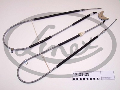 7127225 CABLE FRENOS DE MANO FORD FIESTA  