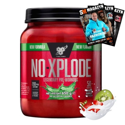 BSN N.O.-XPLODE PRE-WORKOUT PRZEDTRENINGÓWKA SIŁA MOC 650 g