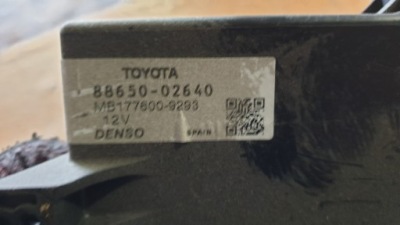 Toyota auris i модуль кондиціонера 88650-02640 фото №1