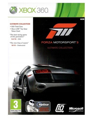 Gra Forza Motorsport 3 Ultimate Collection PL na konsolę Xbox 360 PO POLSKU