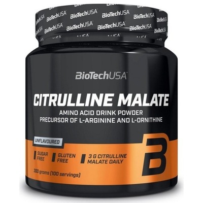 BioTech Citrulline Malate 300g Czysta cytrulina