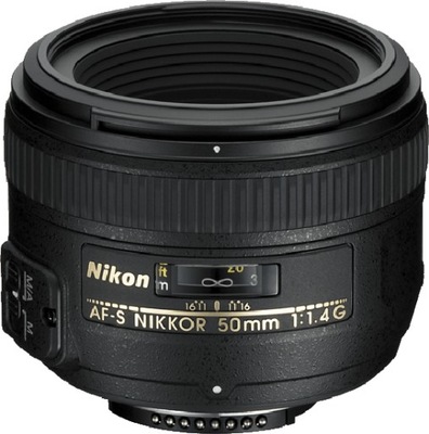 Obiektyw Nikon F Nikkor AF-S 50mm f/1.4G