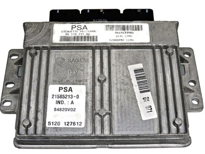 ECU PSA 9657011180 9649433980 21585213-0 S2000PM2