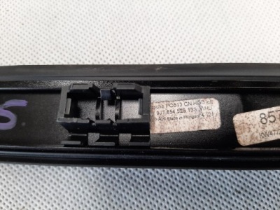 Porsche taycan молдинг дахова czarna ліва 9j1854525 13s фото №1