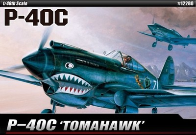 Academy 12280 P-40C Tomahawk 1:48