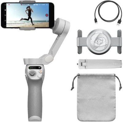 Stabilizator mechaniczny grawitacyjny DJI Osmo Mobile SE srebrny