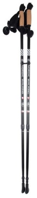 Kijki nordic walking Long Life 110-135 cm czarny