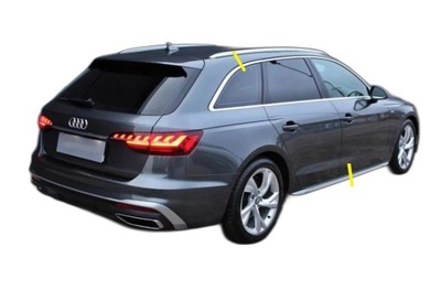 Audi a4 8w kombi чверть права задня pas піддон фото №1