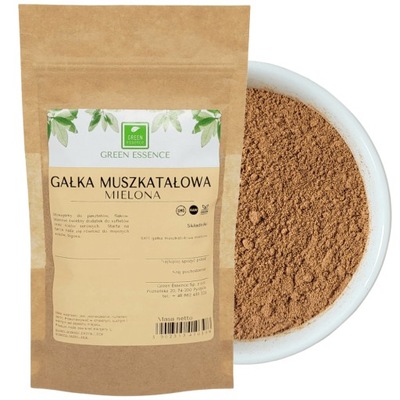 Aromatyczna GAŁKA MUSZKATOŁOWA Mielona 200g Orzechy Muszkatołowe Mielone