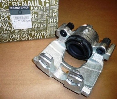 Суппорт тормозной перед левый renault laguna iii фото №1