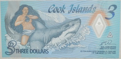 18.xx.Wyspy Cooka, 3 Dolary 2021, St.1