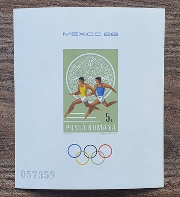 Sport - Olimpiada Meksyk 1968 - Rumunia