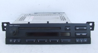 Bmw e46 радіо cd mp3 business заводський aux фото №1