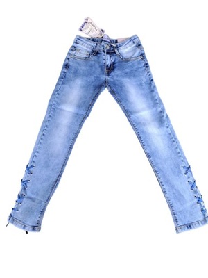 Spodnie Dziewczęce Jeans Super Modny Wzór
