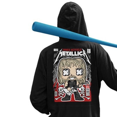 BLUZA Z KAPTUREM H/ROCK JAMES HETFIELD METALLICA