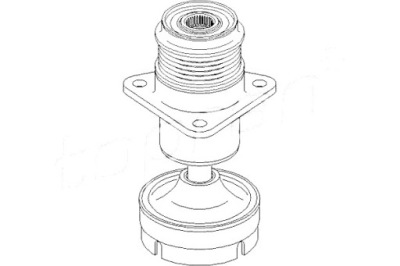 Topran сцепление генератор ford c-max 1.8 tdci dm фото №1
