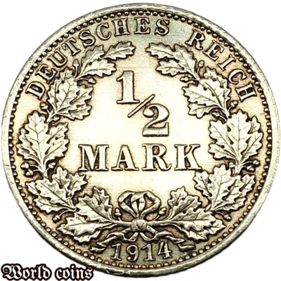 1/2 MARK 1914 A