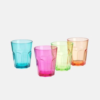 FLAMEFIELD SODA GLASS: zestaw szklanek