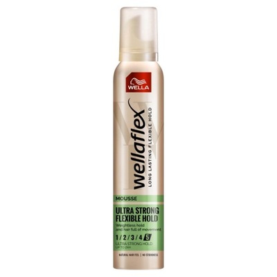 WELLAFLEX PIANKA DO WŁOSÓW MAKSYMALNIE UTRWALAJĄCA 200ML