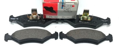 Гальмівні колодки гальмівні перед mazda 121 fiesta fsl1081 фото №1