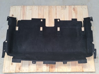 Обшивка пол коврик задняя tesla 3 lift фото №1