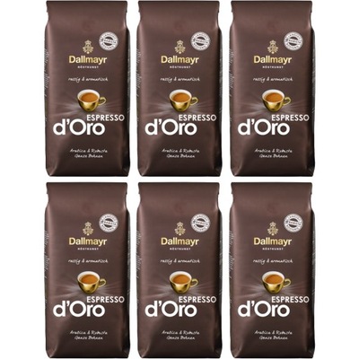 KAWA ZIARNISTA DALLMAYR ESPRESSO D'ORO 6x1kg