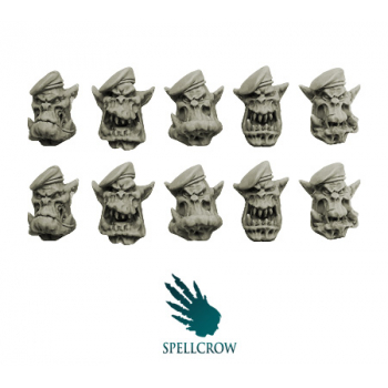 Spellcrow: Orcs "Green Berets" Heads