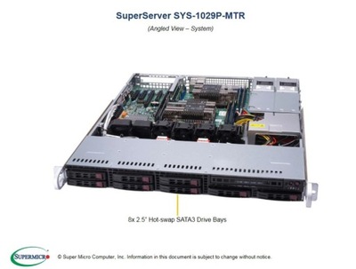 Serwer Supermicro SuperServer SYS-1029P-MTR