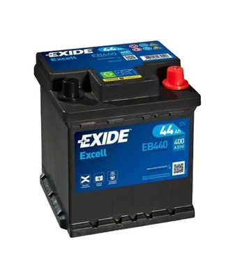 BATERÍA EXIDE EXCELL 12V 44AH 400A P+ EB440  