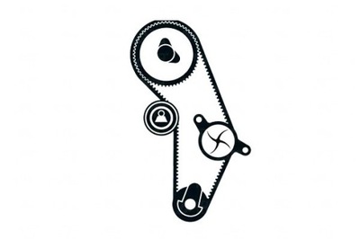 Skf грм kpl. ремень + ролик mitsubishi carism фото №1