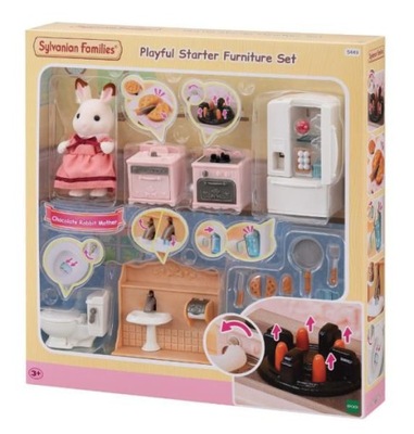 SYLVANIAN KOMPLETNY ZESTAW URZĄDZEŃ DOMOWYCH 05449