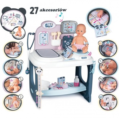 SMOBY Baby Care Centrum opieki z lalką 240300
