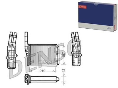 Обігрівач 210x157x42 renault espace iv 1.9d-3. фото №1