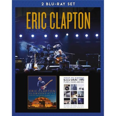 ERIC CLAPTON SLOWHAND AT 70/PLAINS, TRAINS BLU-RAY