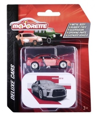 Majorette DELUXE 212053190 Nissan GT-R (red)