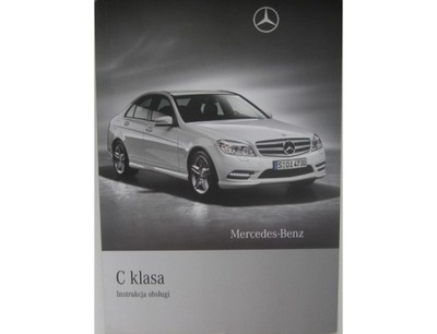 MERCEDES W204 C CLASE 2007-2010 POLSKA MANUAL  