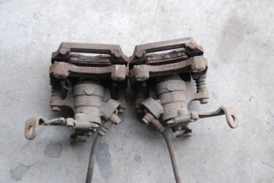 Mazda cx-5 12-17 супорт гальмівний l / p задня фото №1