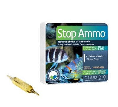 PRODIBIO Stop Ammo - 1 ampułka - usuwa amoniak