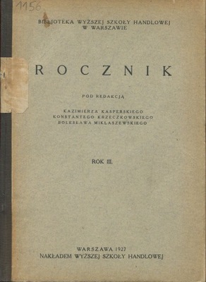 ROCZNIK WSH 1927 nasiennictwo Czechosłowacja