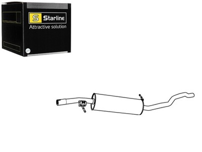 Гаситель гаситель средний ford galaxy 97-00 starline фото №1