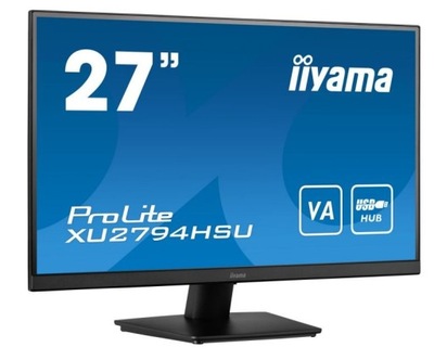 IIYAMA Monitor 27 cali XU2794HSU-B1 HDMI DP USB3.0