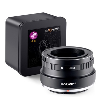Adapter T2 T-mount do NIKON Z Z5 Z6 Z7 Z9 Z30 Z50 Zfc K&F Concept