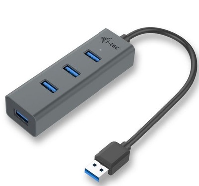 USB 3.0 Metal 4-portowy pasywny HUB USB, 4x port